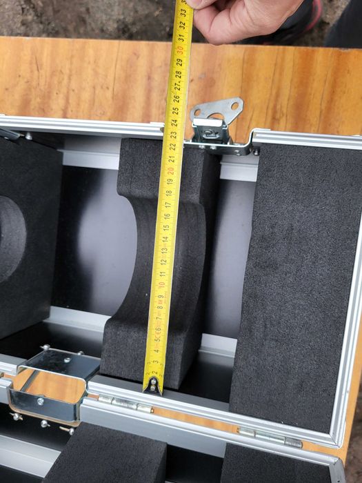 50x22x23 flightcase case KUFEREK skrzynia kablarka FAKTURA