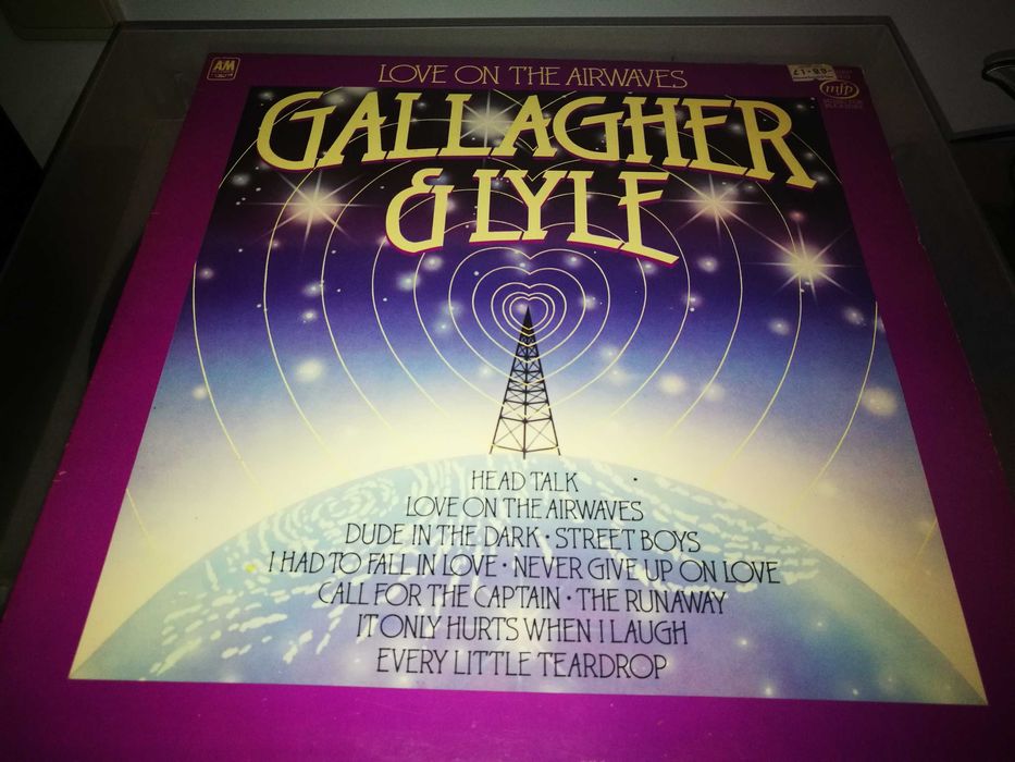 GALLAGHER   AND LYLE - Love On The Airwaves LP