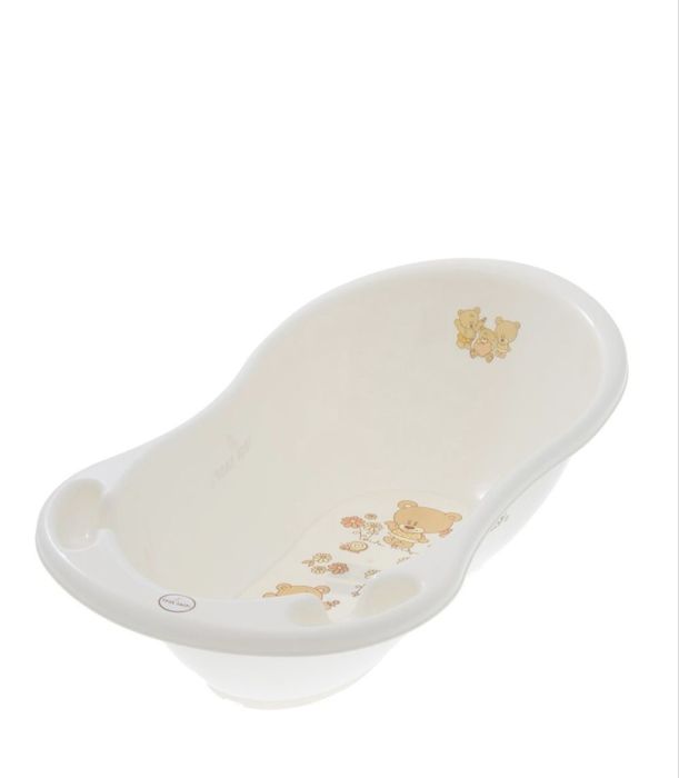 Ванночка детская Мишки  86 см белый перламутр