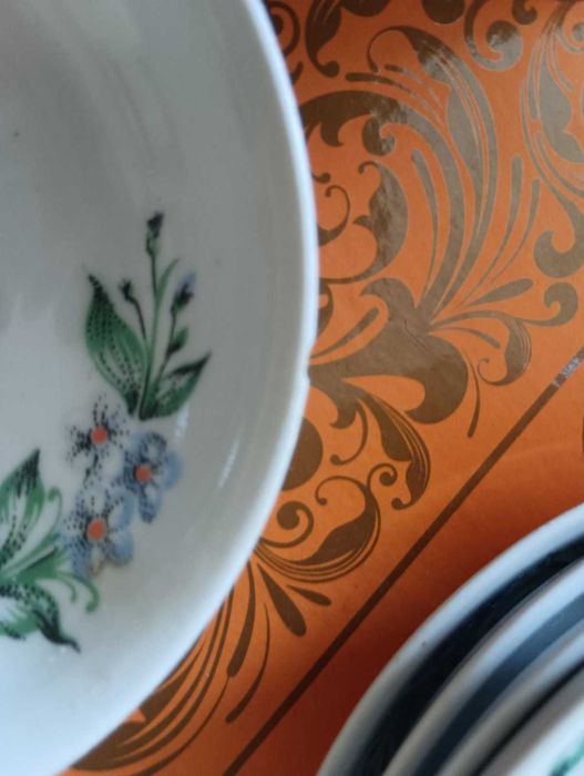 кофейный  сервиз Незабудка