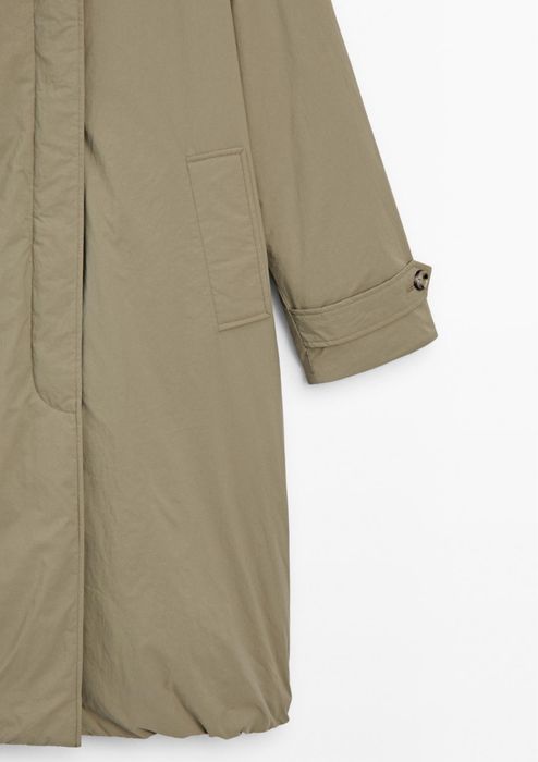 Утеплений тренч / пальто Massimo dutti M, L