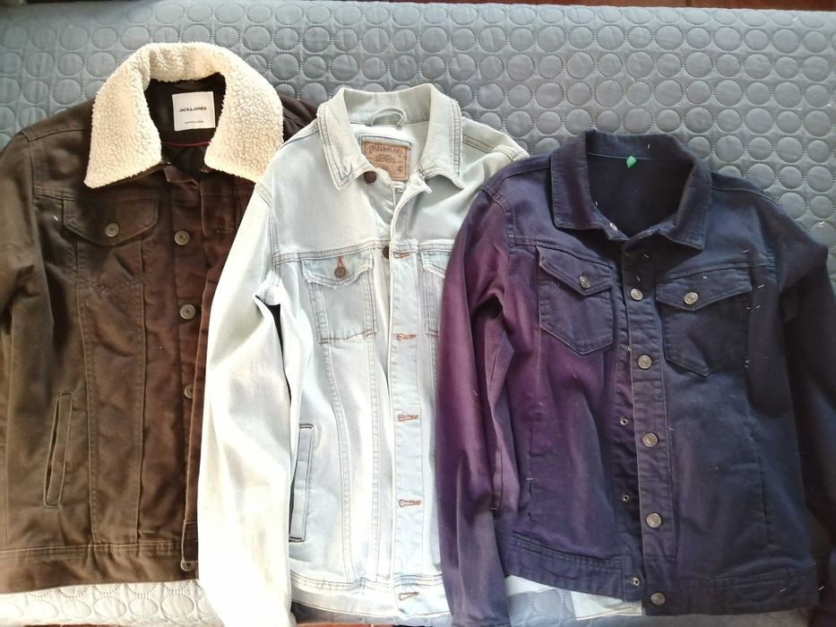 3 Casacos de homem