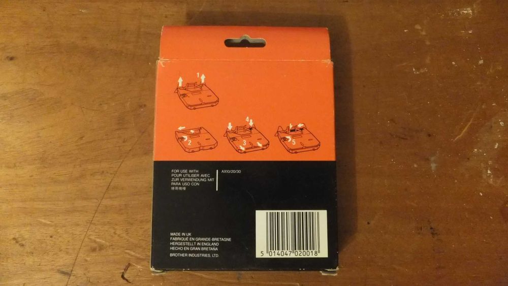 Fita corretora BROTHER 1030 para máquinas de escrever AX 10/20/30