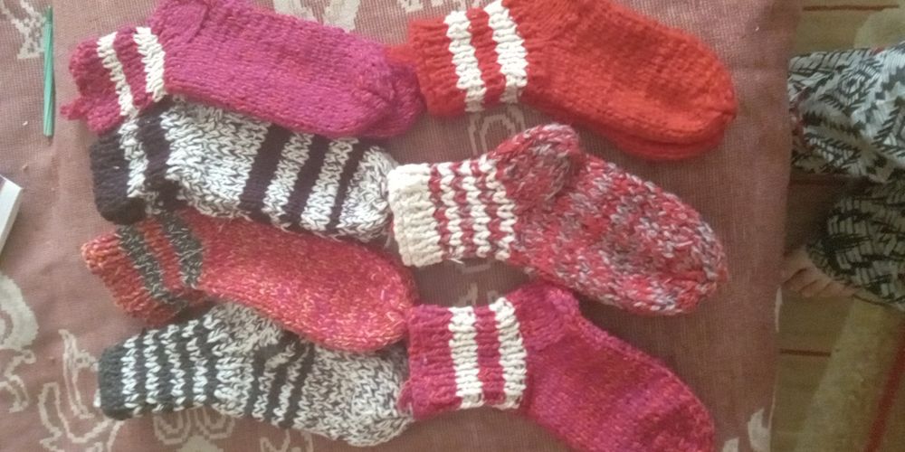 Вязані шкарпетки 41-45розміру
