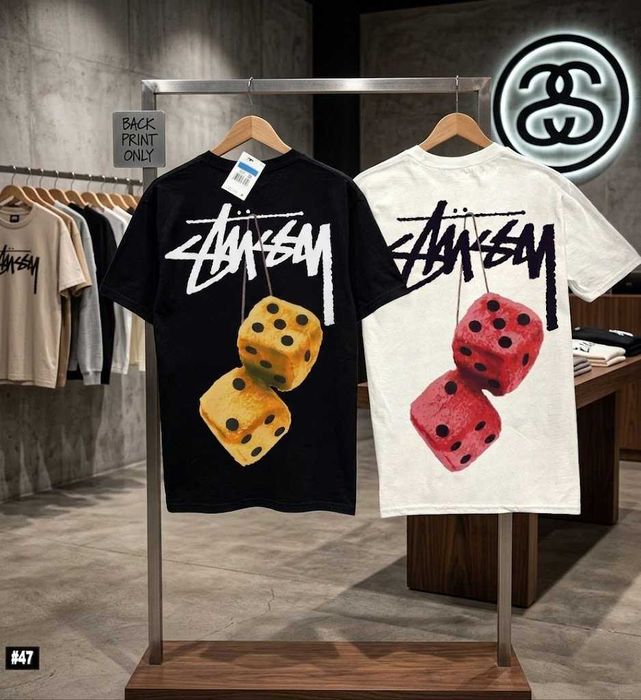 Футболки Новые Stussy Hippo (XS S M L XL XXL)