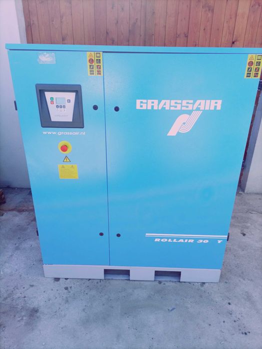 Kompresor śrubowy Grassair RLR 30 B/22 kw/ 2010 rok