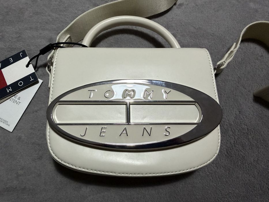 Mala Tommy Hilfiger Logo Plaque Crossover Original