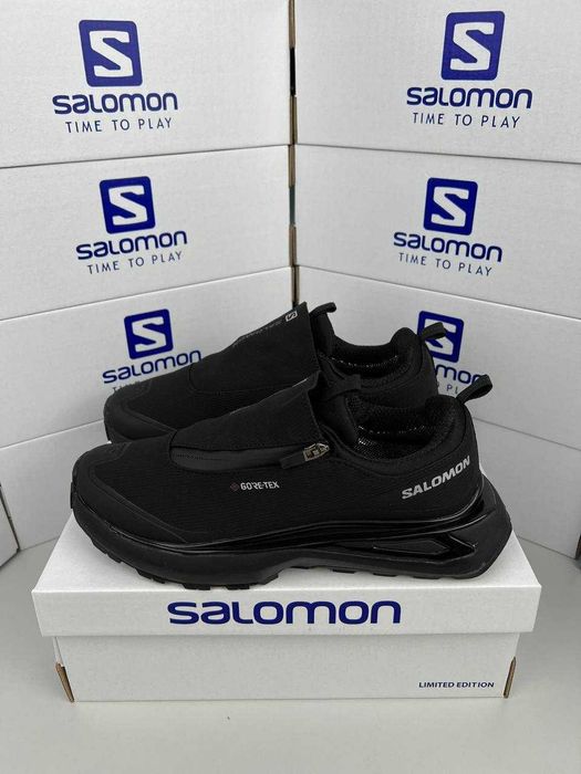 ТОП! Salomon Odyssey Advanced (Gore-Tex) Black/White 40 41 42 43 44 45