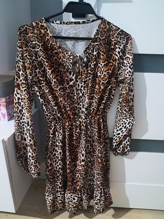 Sukienka panterka roz.M/L