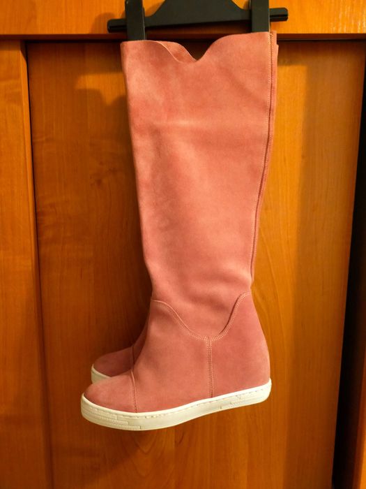 Skórzane kozaki Polański rozm. 36