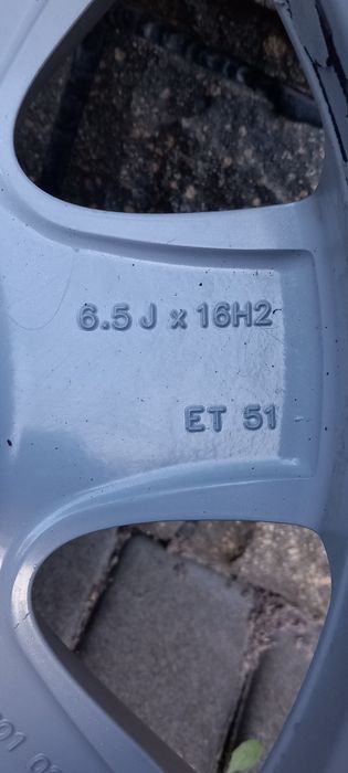 Диск R16 5×120 VW Т5 Т6 Transporter Легкосплавний Титан Запаска