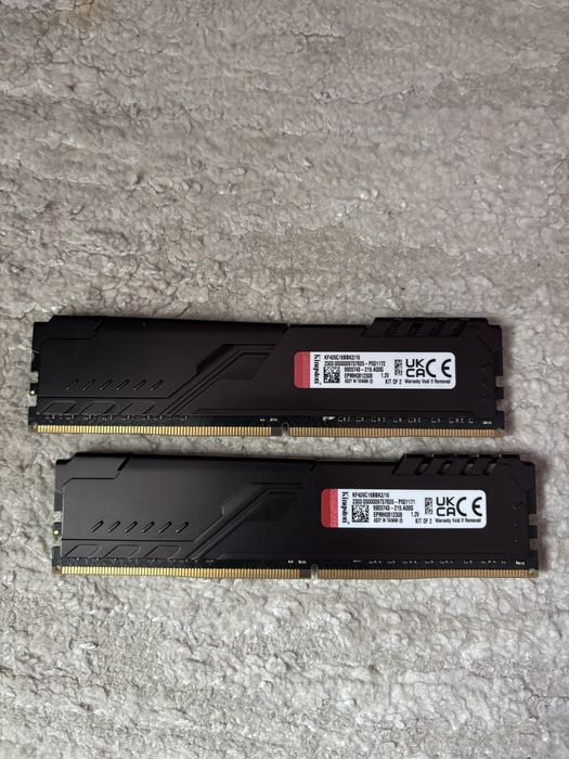 ddr4 Kingston Fury (16)g 2 плашки по 8g