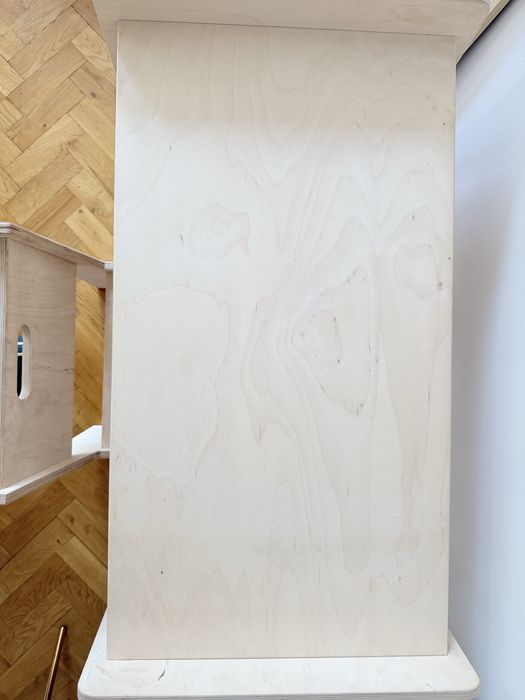 Biurko z krzesełkiem Babywood ze sklejki brzozowej