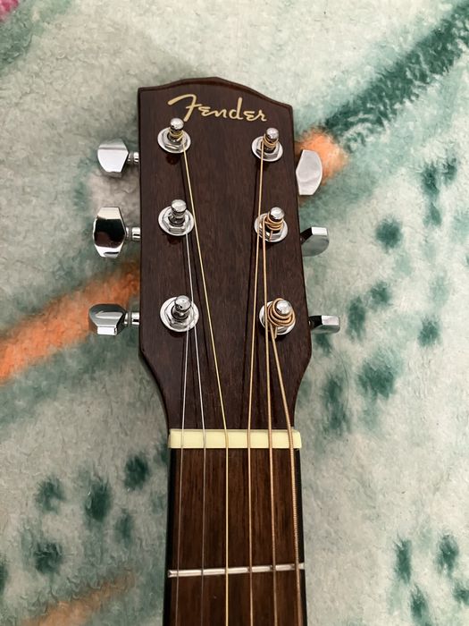 Fender CD-60SCE (LH) для лівої руки електроакустична гітара