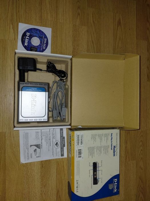 Комплект техніки  DVD-плеєр DVD-099  зовнішній модем D-Link DFM-562E
