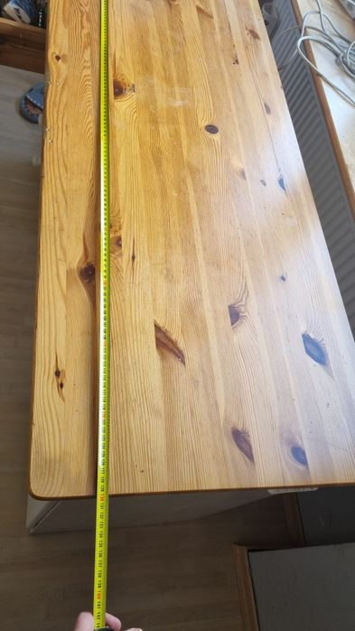 Biurko sosnowe 130x55