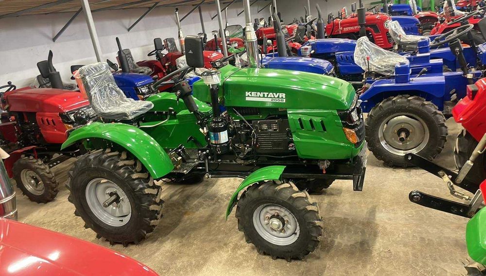 Мототрактор Кентавр 200 В +фреза та плуг 2к. Мінітрактор, трактор.