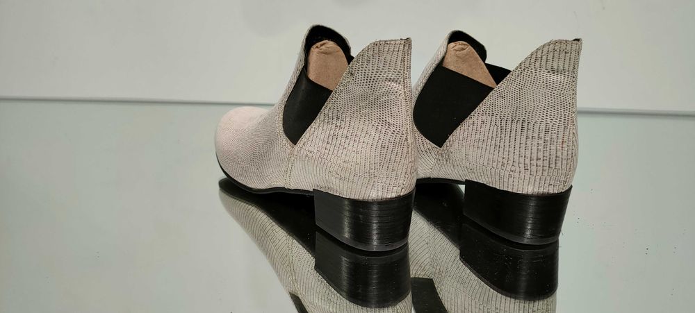 Wężowe botki  ASOS r.43  28,8 cm