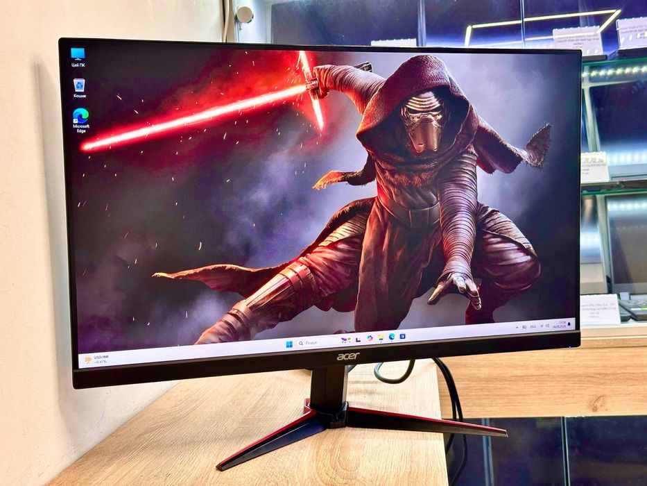Монітор 27" 165Hz Acer Nitro VG270 Sbmiipx FullHD(1920x1080) IPS IGZO/HDMI/DP/Ігровий Ідеальні!якНОВІ! UM.HV0EE.S01/ВБУДОВАНІ Динаміки!/Екран/Монитор