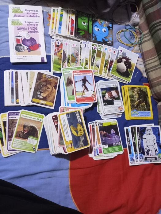 Cartas de coleção varias