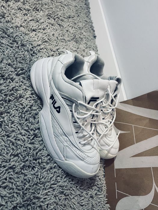 Buty damskie sneakersy biale fila rozm 39