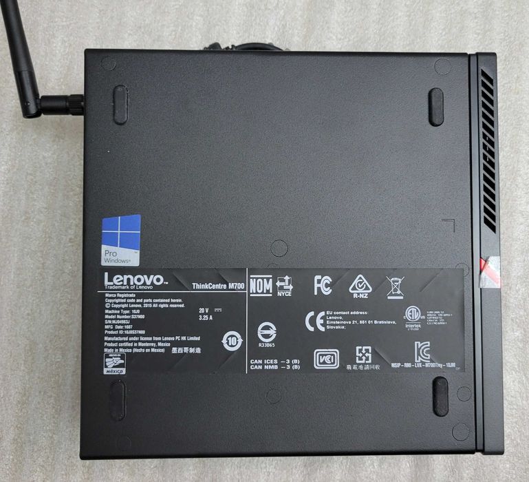 Неттоп Lenovo M700 Intel i3 6100T 8-256Gb SSD HDMI WiFi компьютер
