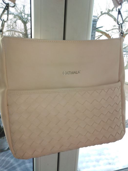 Torebka damska pudrowy róż