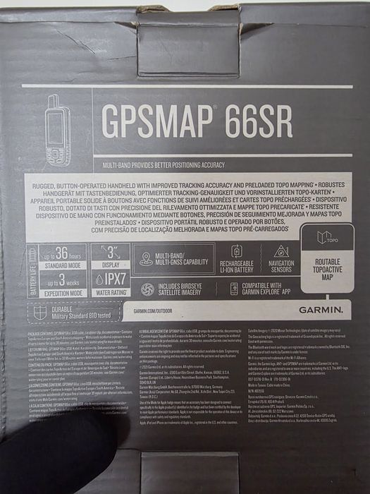GPS-навігатором GPSMAP 66sr.