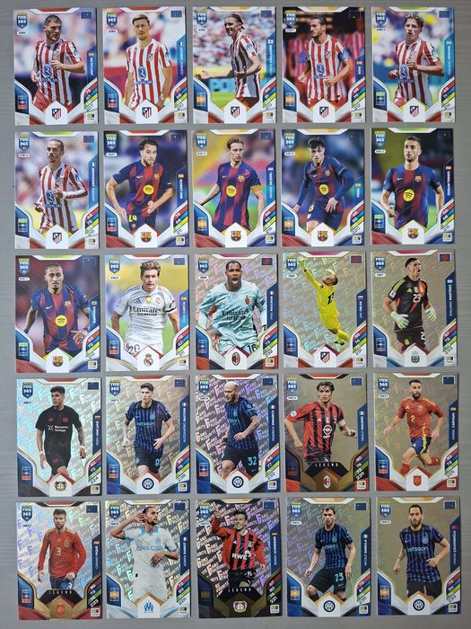 Karty piłkarskie fifa 365 panini 2025 / 2026 - 100 sztuk