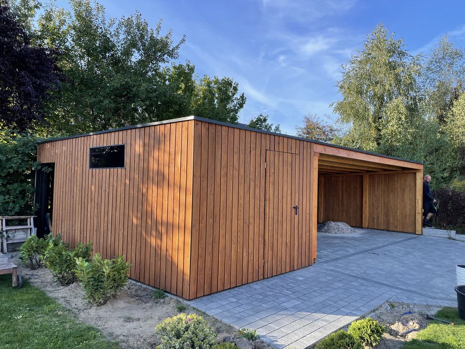 Domek narzedziowy ogrodowy