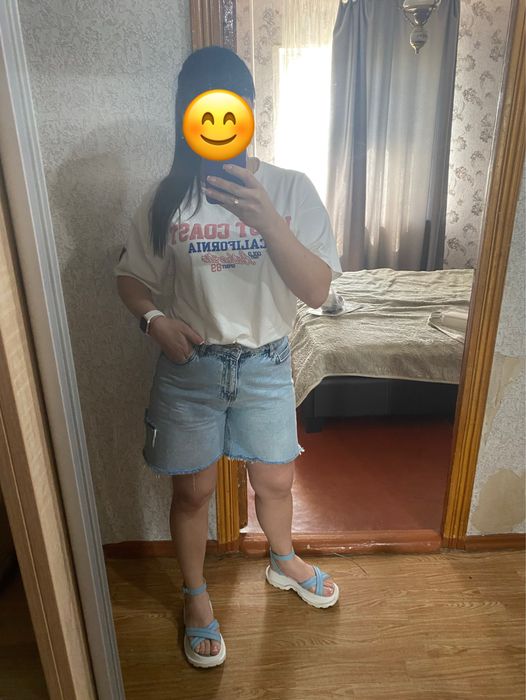 Шорты джинсовые