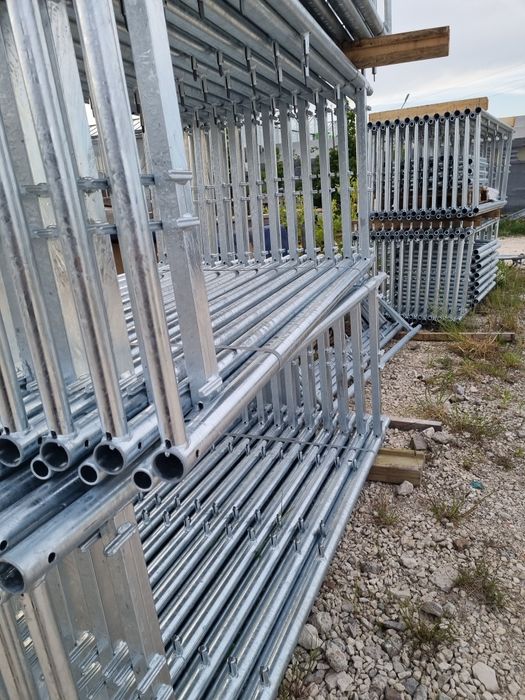 Rusztowanie elewacyjne system Plettac podest 3m, używany OKAZJA Pletak