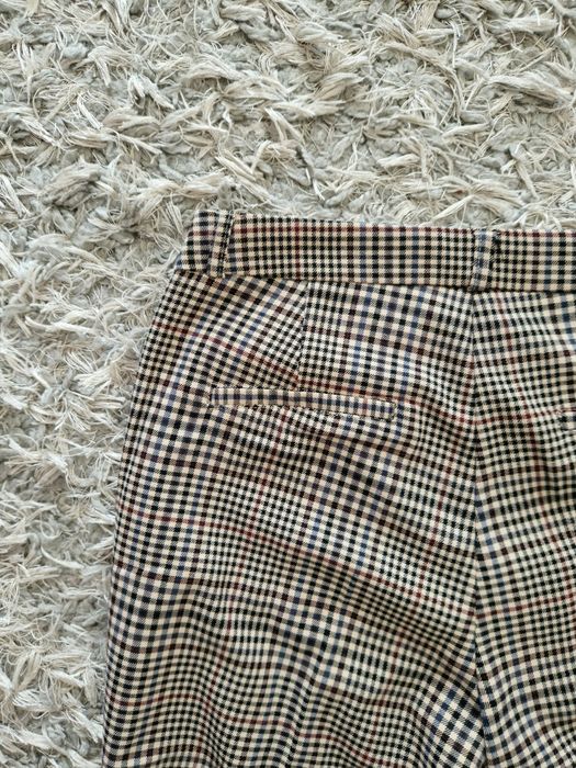 Spodnie w kratę kratkę pepitkę eleganckie tailoring Medicine