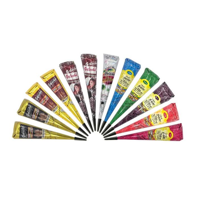 Хна Golecha (Индия) в конусе 25 мл. Биотату. Все цвета. Оптом дешевле