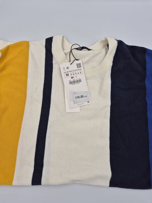 Nowa Oryginalna z metką koszulka tshirt bluzka t-shirt ZARA M