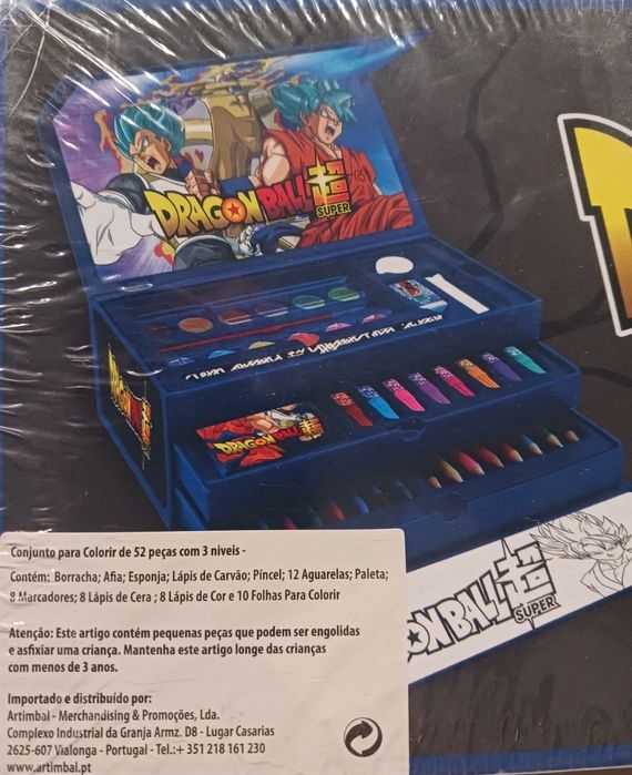 Caixa de Pintura Dragon Ball Super 52 Peças (Nova)