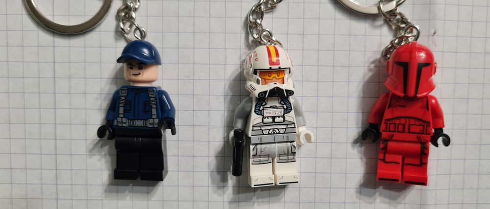 Ludziki lego breloczki różne