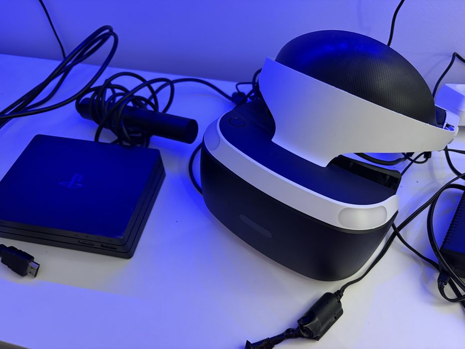 PlayStation VR do PS4 – komplet (gogle + kamera + procesor + kable)