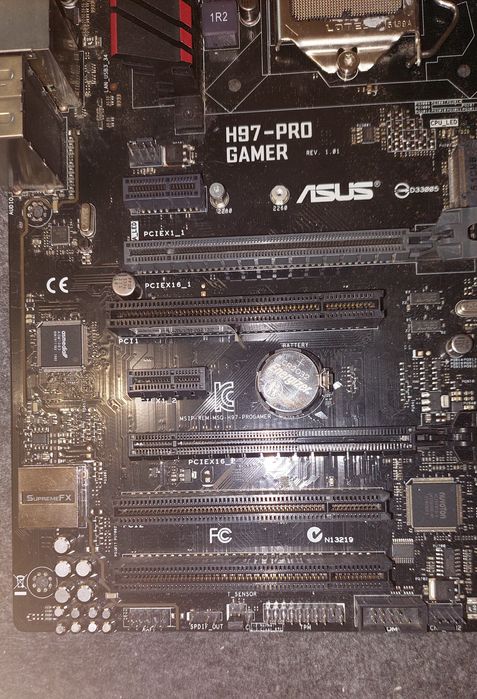 Материнка ausu h97 pro gaming