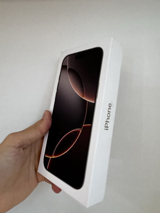 iPhone 16 Pro Max 256Gb -> Novo / Selado