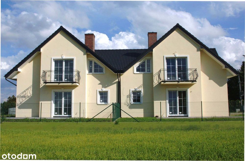 Przytulny bliźniak w Dobrzewinie | cena za 1 lokal | działka 570 m²