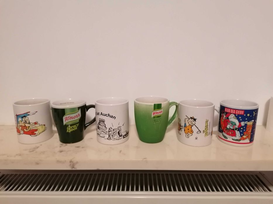 Kubek kolekcjonerski, The Flinstons, Knorr, Auchan, KDC