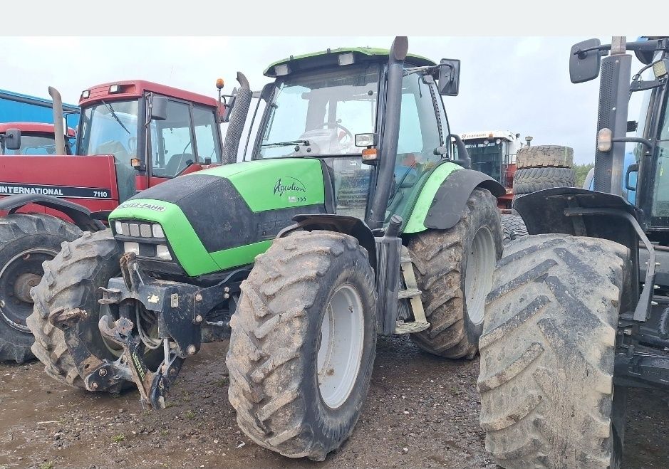 Deutz fahr agrotron 106 nowe opony oryginał 155 renault ares massey 6180