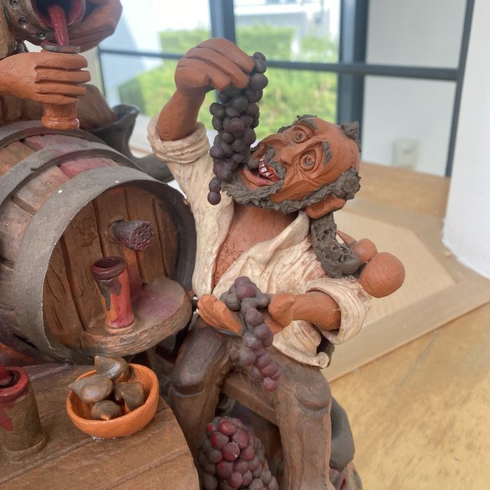 Artesanato em barro- Festejando o S. Martinho