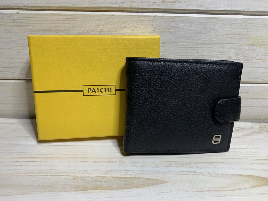 Чоловічий гаманець портмоне кошелек  шкіра PAICHI