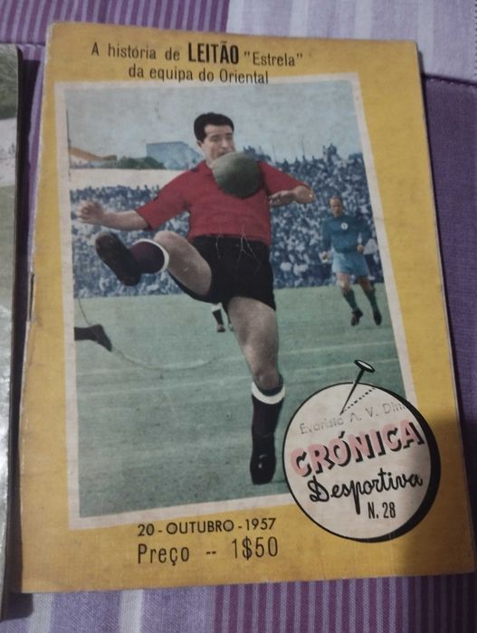Revistas antigas Crónica Desportiva e Ídolos do Desporto