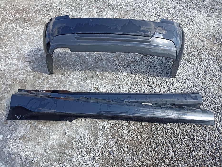 Zderzak tył tylni listwy progowe BMW E92 e93 Mpakiet komplet 475/9