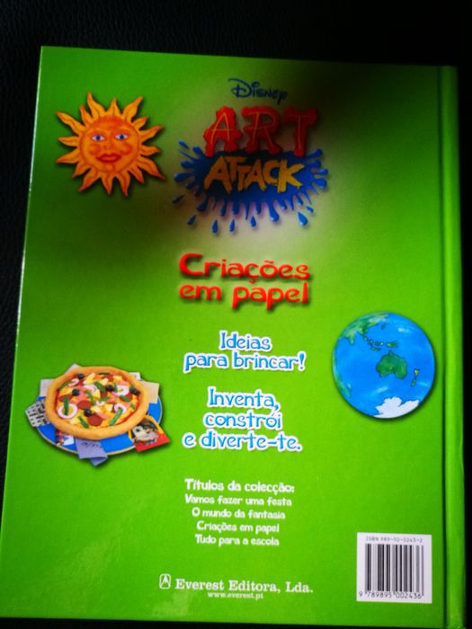 Livro trabalhos manuais Art attack