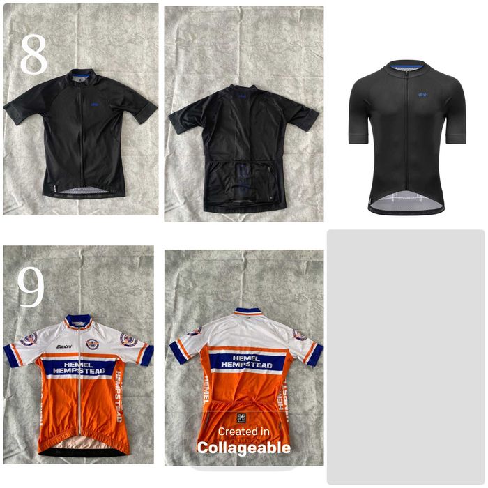 Велоодяг, кофти, велоджерсі, велошорти, велобезрукавки Santini, DHB