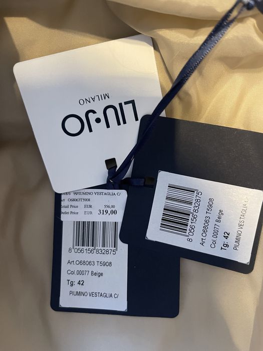 Жіночий пуховик Liu-jo оригінал 100%